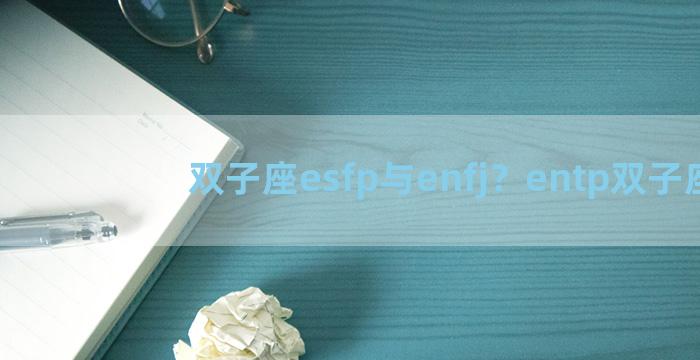 双子座esfp与enfj？entp双子座