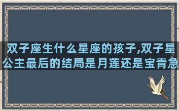 双子座生什么星座的孩子,双子星公主最后的结局是月莲还是宝青急求